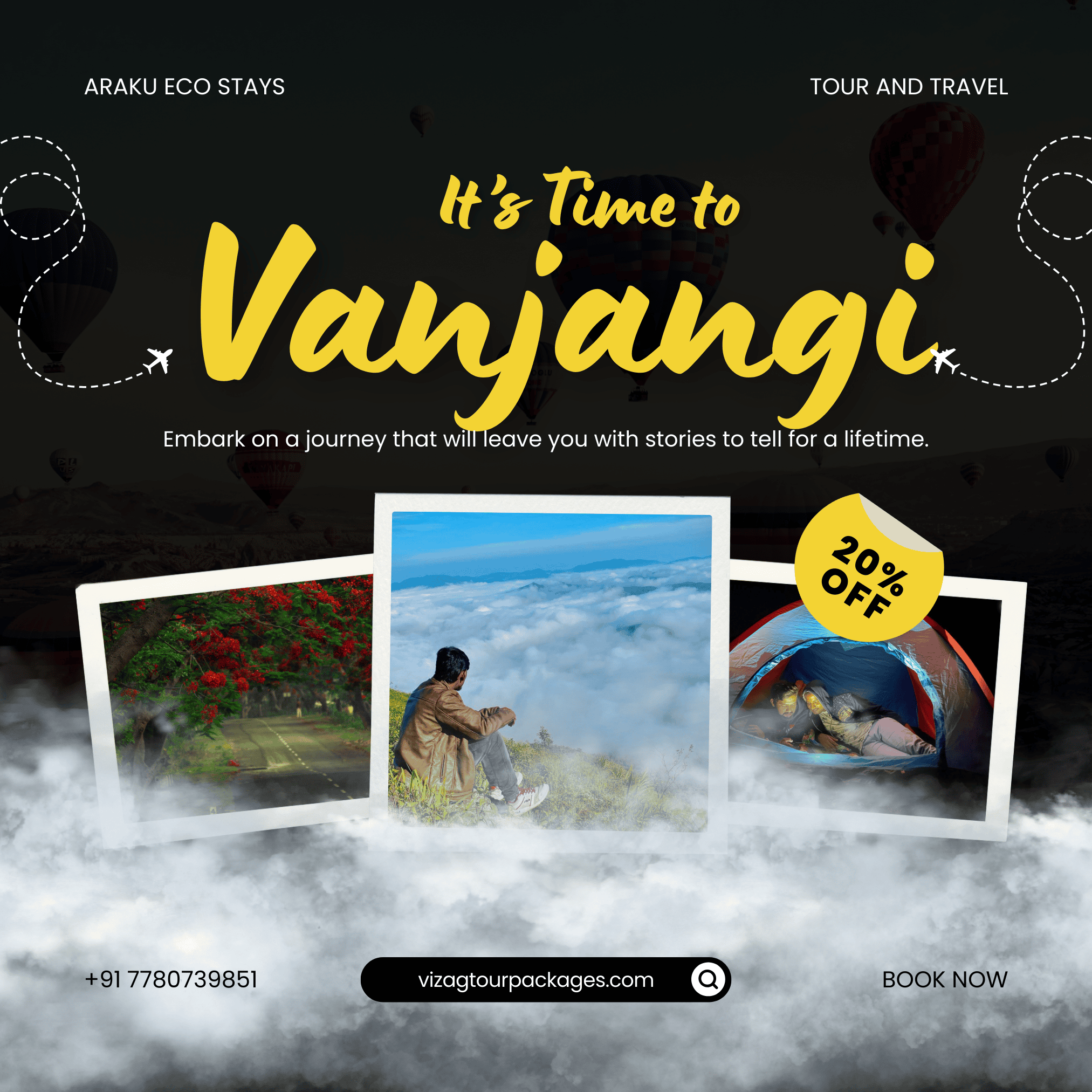 vizag to vanjangi package vizag to vanjangi tour package