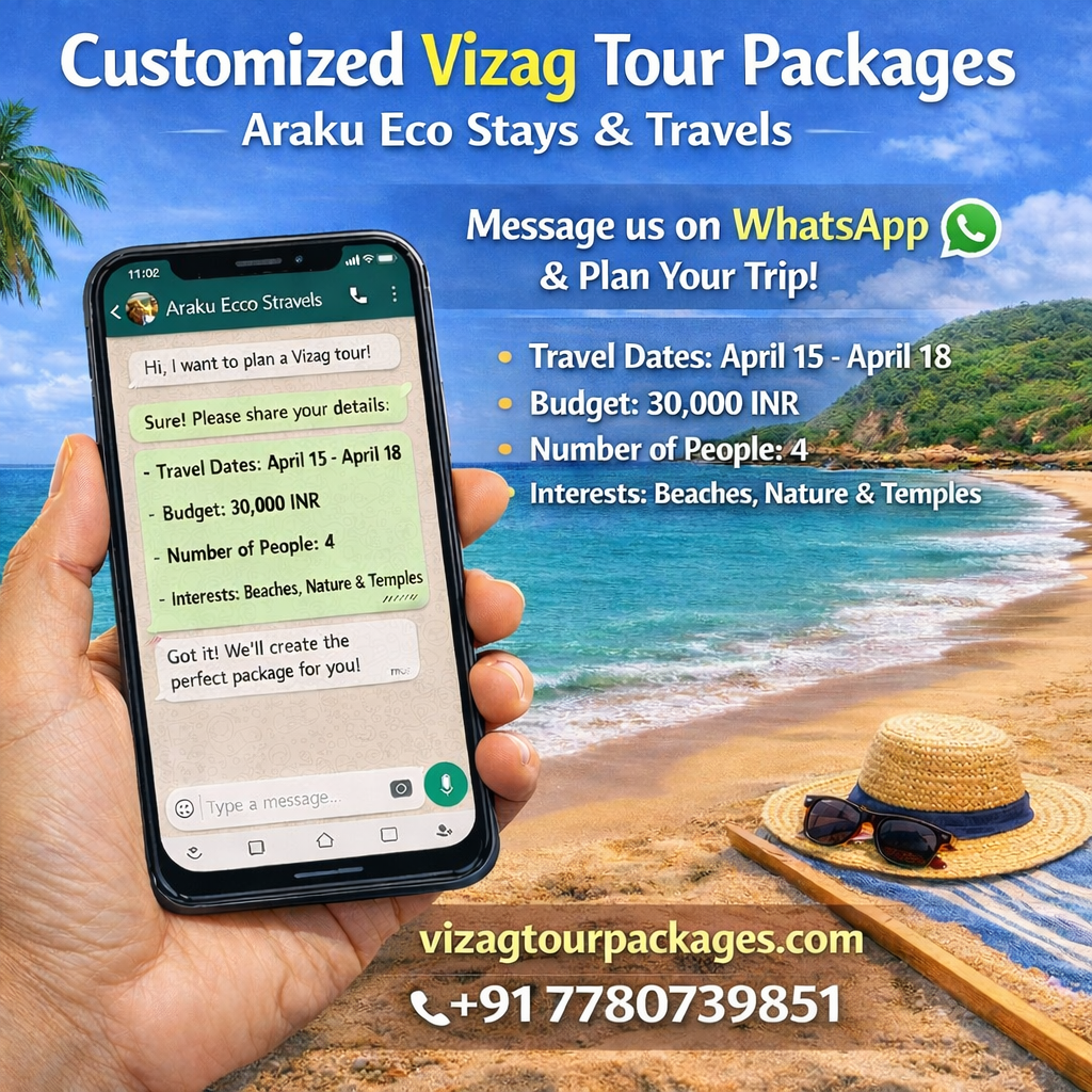 vizag customized tour plan