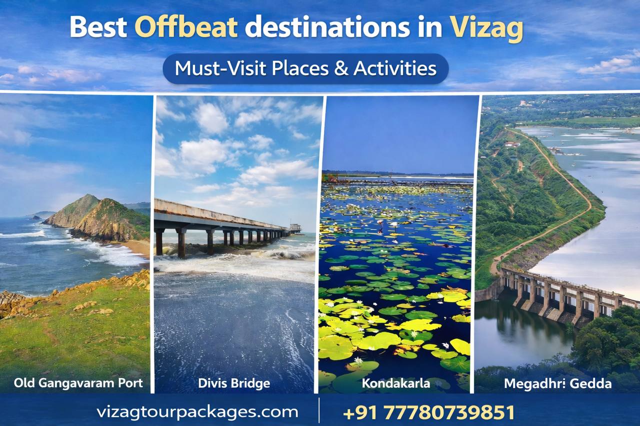 Offbeat places in Vizag